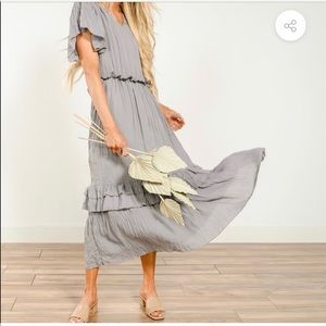 Polagram midi dress- size M. NWOT